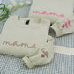 Custom Mama Sweatshirts - Minimalist Mama Hoodies - Script Embroidered Hoodies