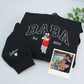 Custom Papa Hoodies - New Grandpa Embroidered Sweatshirts - Perfect Father's Day Gift