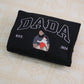 Custom Papa Hoodies - Personalized Grandpa Embroidered Sweatshirts - Perfect Father's Day Gift