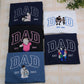 Custom Papa Hoodies - Personalized Grandpa Embroidered Sweatshirts - Perfect Father's Day Gift