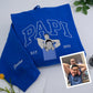 Custom Papi Hoodies - Latino Father Embroidered Sweatshirts - Perfect Father's Day Gift