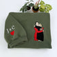 Custom Photo Hoodies for Couples - Personalized Embroidered Sweatshirts - Anniversary Valentine's Gift