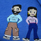 Custom Picture Couple Sweatshirts - Personalized Photo Portrait Matching Apparel - Perfect Couples Gift