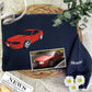 Custom Sports Car Embroidered Hoodies - Vehicle Portrait Sweatshirts - Perfect Car Enthusiast Gift
