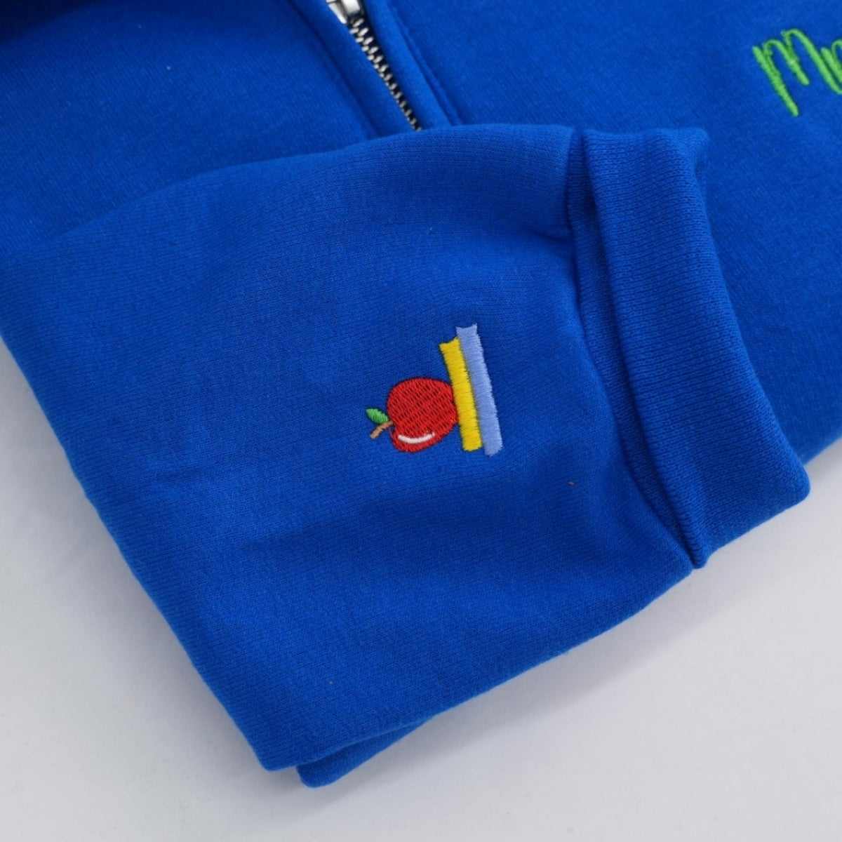 Custom Teacher Quarter Zip - Personalized Pencil Embroidered Sweatshirt - Perfect Teacher Gift