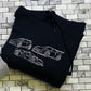 Custom Truck Hoodies - Pickup Line Art Embroidered Sweatshirts - Perfect Truck Enthusiast Gift