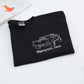 Custom Truck Outline T-Shirts - Personalized Auto Embroidered Apparel - Perfect Truck Lover Gift
