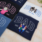 Dad Custom Hoodies - Father Daughter Embroidered Sweatshirts - Perfect Father's Day Gift