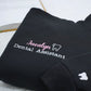 Dental Assistant Custom Quarter Zip - Personalized Healthcare Embroidered Sweatshirt - Perfect Dental Gift