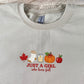 Fall Girl Hoodie - Just a Girl Who Loves Fall Embroidered Sweatshirt - Autumn Gift