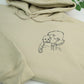Family Line Art Custom Hoodies - Custom Family Portrait Embroidered Sweatshirts - Perfect New Parent Gift
