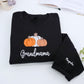 Grandmama Custom Sweatshirt - Fall Pumpkin Embroidered Hoodie - Perfect Grandma Halloween Gift