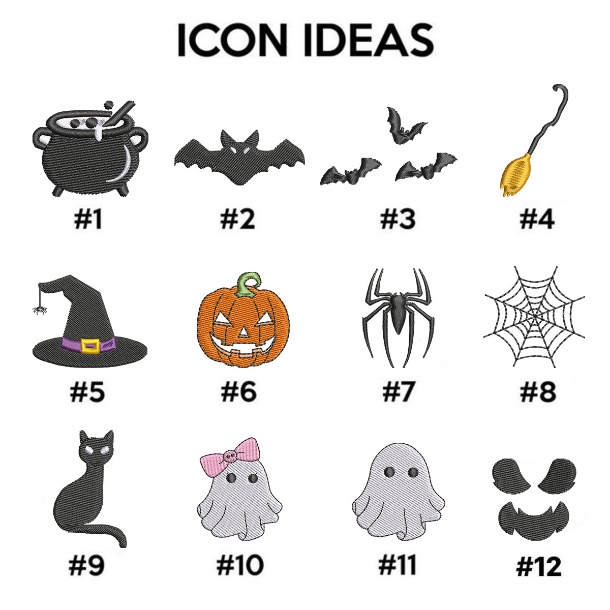 Spider Web Halloween T-Shirts - Custom Embroidered Spooky Tees - Perfect Halloween Gift