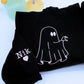 Personalized Ghost Heart Hands T-Shirt, Sweatshirt, Hoodie, Embroidered Couple Gift for Halloween
