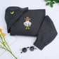 Halloween Cowboy Ghost Hoodies - Western Spooky Embroidered Sweatshirts - Perfect Halloween Gift