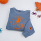 Halloween Custom Sweatshirts - Salem Witch Embroidered Hoodies - Perfect Spooky Season Gift