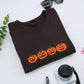 Halloween Pumpkin Hoodies - Jack-o'-Lantern Embroidered Sweatshirts - Perfect October Gift