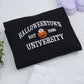 Halloween University Sweatshirts - Halloweentown College Embroidered Apparel - Spooky Academia Fashion