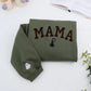 Mama Halloween Sweatshirts - Custom Embroidered Spooky Mom Apparel - Perfect Halloween Gift