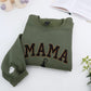 Mama Halloween Sweatshirts - Custom Embroidered Spooky Mom Apparel - Perfect Halloween Gift