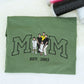 New Mom Custom Hoodies - Mother Baby Embroidered Sweatshirts - Perfect New Mother Gift