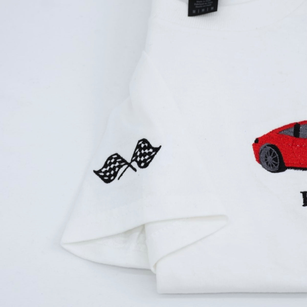 Personalized Sports Car T-Shirts - Custom Name Embroidered Auto Apparel - Perfect Car Lover Gift