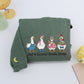 Second Grade Teacher Custom Hoodies - Just a Goose Embroidered Sweatshirts - Perfect Teacher Appreciation Gift