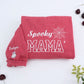 Spooky Mama Halloween Hoodies - Custom Embroidered Mom Sweatshirts - Perfect Halloween Gift
