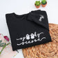 Spooky Season Halloween Sweatshirts - Custom Embroidered Fall Apparel - Perfect Halloween Gift
