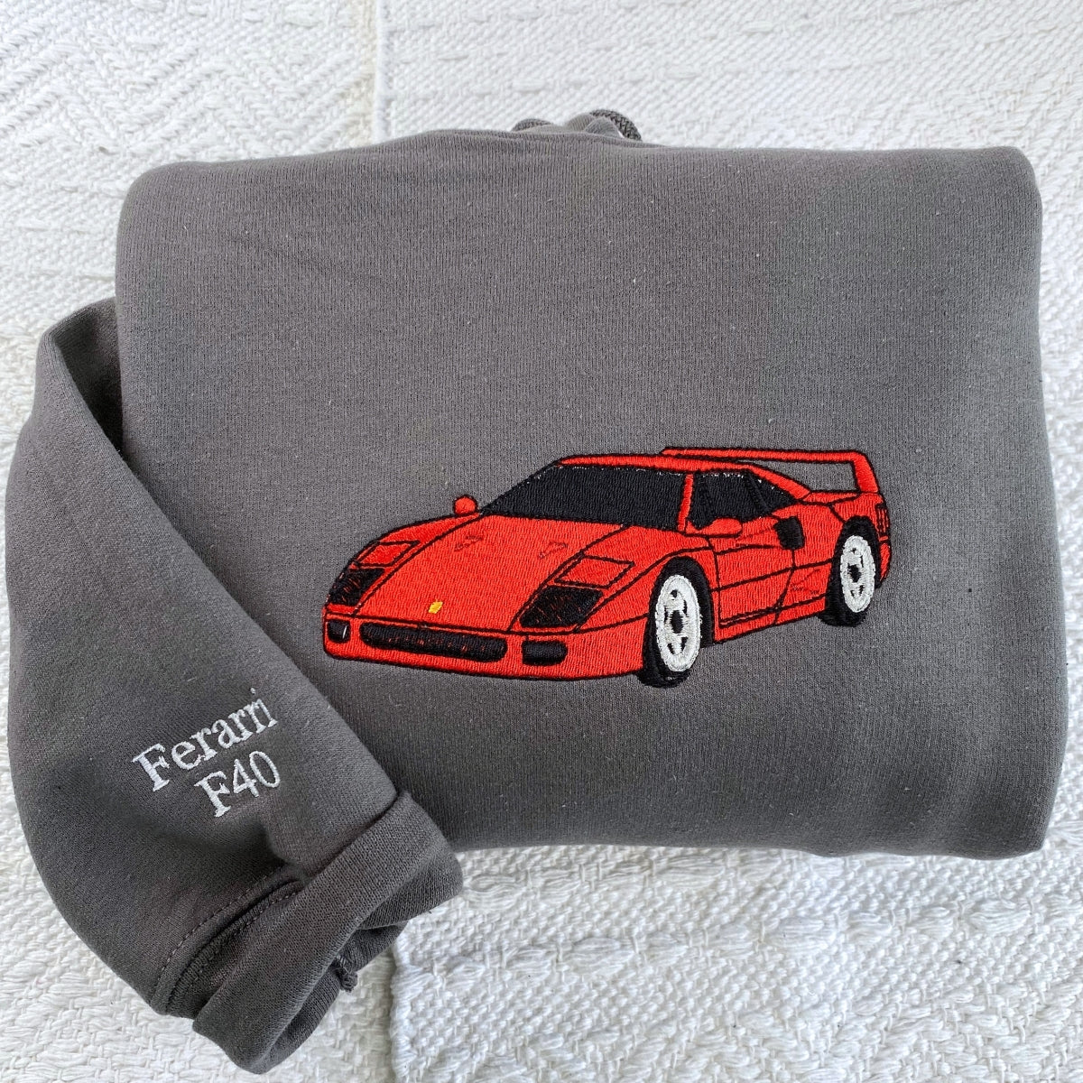 Sports Car Custom Hoodies - Performance Vehicle Embroidered Sweatshirts - Car Guy Gift