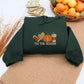 Tis The Season Fall Hoodies - Football Pumpkin Spice Embroidered Sweatshirts - Perfect Autumn Gift