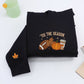 Tis The Season Fall Sweatshirt - Autumn Embroidered Hoodie - Perfect Halloween Gift