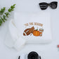 Tis The Season Fall Sweatshirt - Autumn Embroidered Hoodie - Perfect Halloween Gift