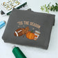 Tis The Season Fall Sweatshirt - Autumn Embroidered Hoodie - Perfect Halloween Gift