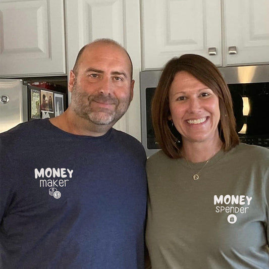 Personalized Money Maker Embroidered Matching Relationship Hoodies