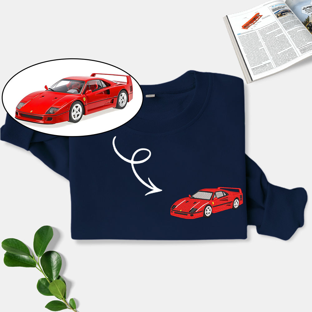 Customized Car Theme Sweatshirt: Gear Up with Style