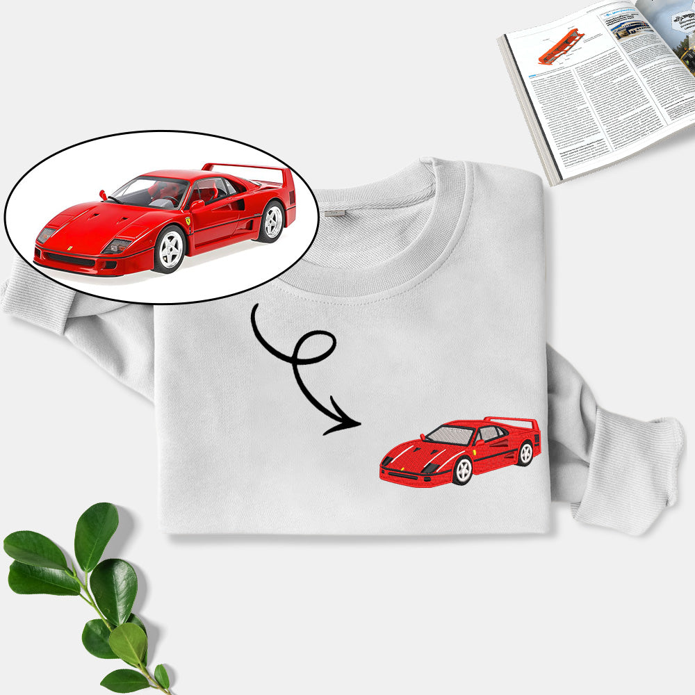 Customized Car Theme Sweatshirt: Gear Up with Style