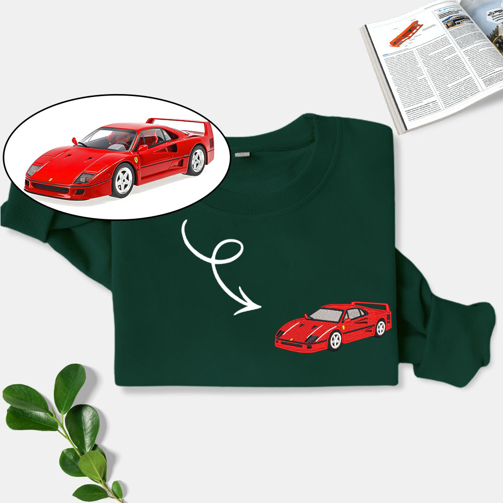 Customized Car Theme Sweatshirt: Gear Up with Style