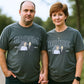 Personalized Bride and Groom Shirts with Embroidered Portrait from Photo, Wedding Gifts for Couples
