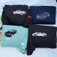 Personalized Gifts for Car Lovers Sweatshirt / Hoodie Embroidered from Your Photo