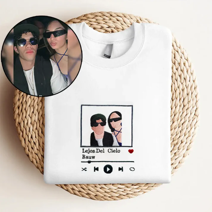 Embroidered Couple Hoodies | Custom Sweatshirts for Couples | Best Matching Hoodies