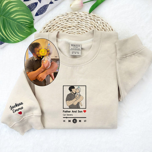 Custom Portrait Embroidery - Perfect for Couples and Family Gifts