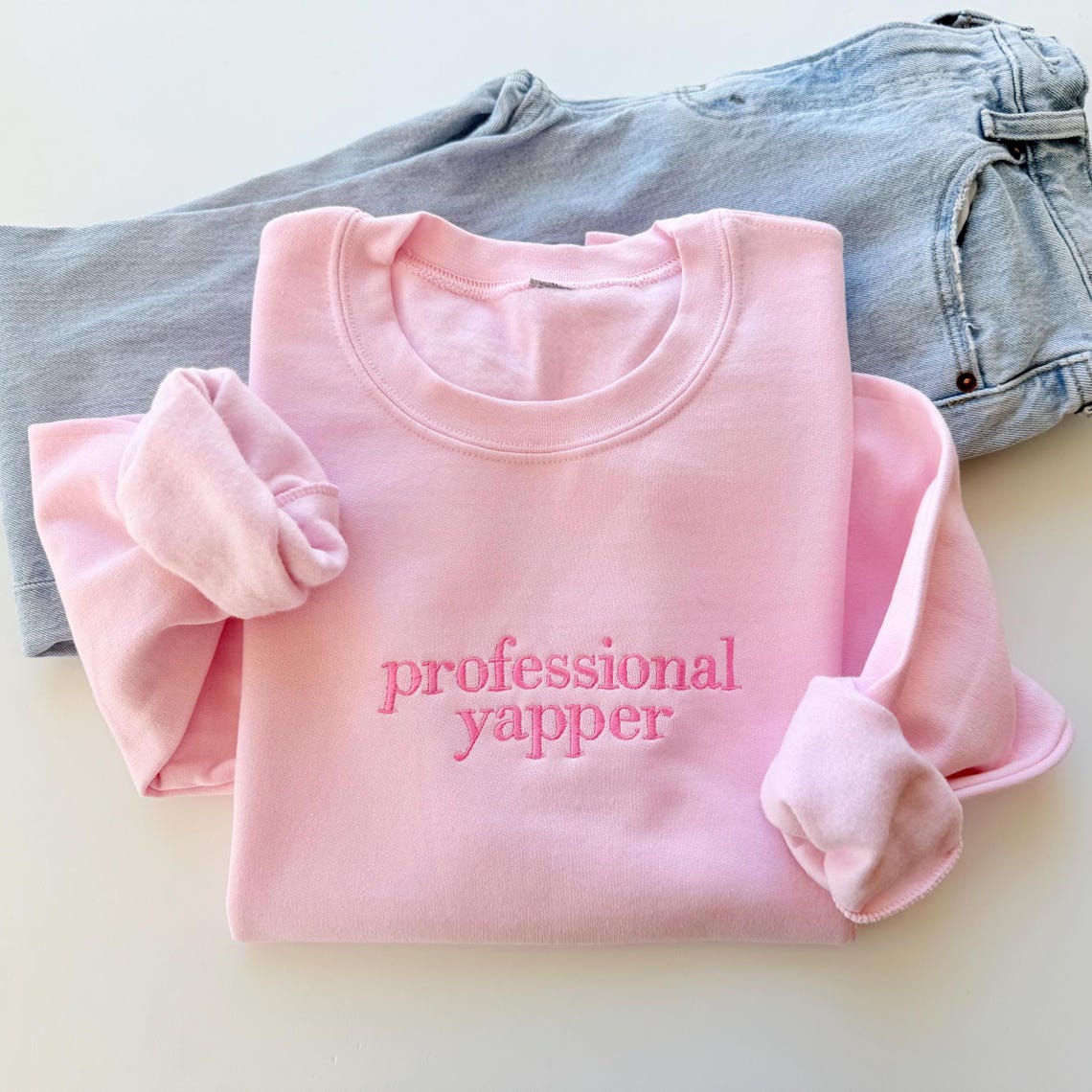 Professional Yapper Sweatshirt, Funny Crewneck, Funny Gift For Men, Womens Funny Shirt