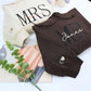 Personalized Unique Bridal Shower Gifts for Him and Her with Mr Mrs Sweatshirt